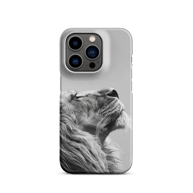 Majestic Lion Art iPhone Case - Premium Protection with Artistic Design