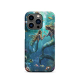 Enchanting Mermaids iPhone Case - Premium Protection with Artistic Design