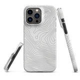 Premium Grey iPhone Case - Protective Phone Cover by JetGirl Art