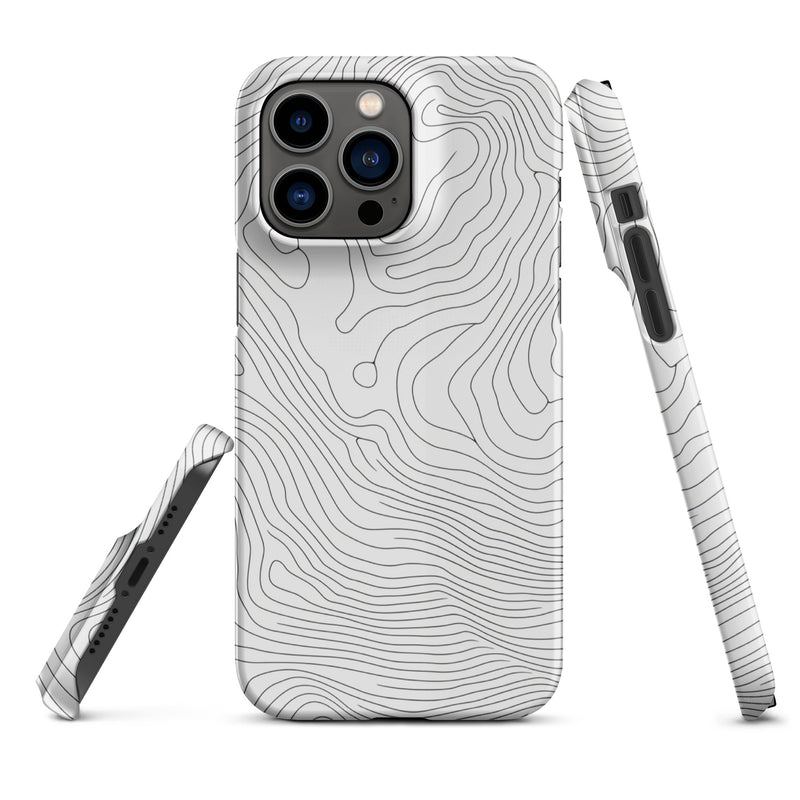 Premium Grey iPhone Case - Protective Phone Cover by JetGirl Art