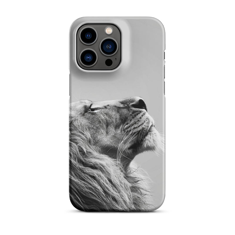 Majestic Lion Art iPhone Case - Premium Protection with Artistic Design