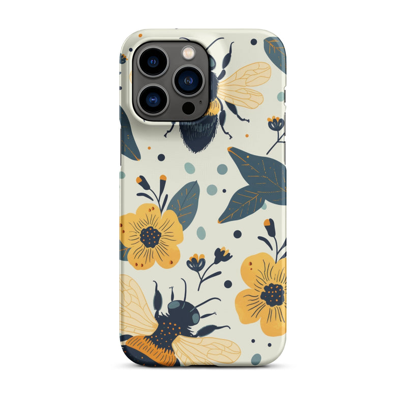 Premium Bee Design iPhone Case - Artistic Protection by JetGirl Art