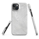 Premium Grey iPhone Case - Protective Phone Cover by JetGirl Art