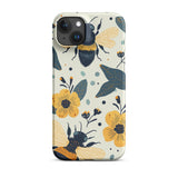 Premium Bee Design iPhone Case - Artistic Protection by JetGirl Art
