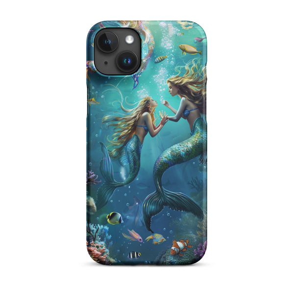 Enchanting Mermaids iPhone Case - Premium Protection with Artistic Design