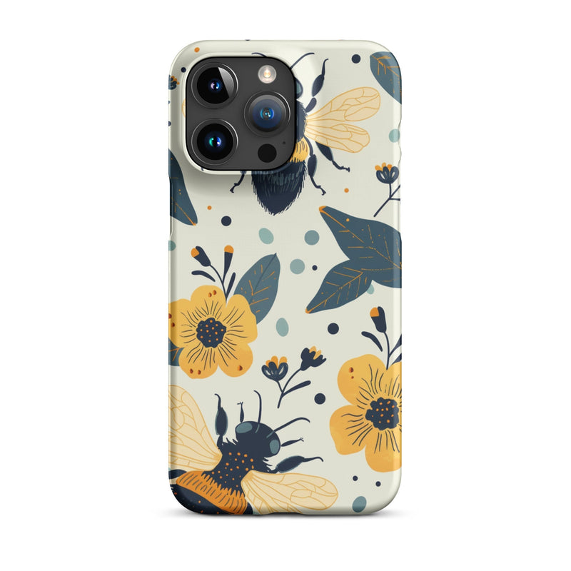 Premium Bee Design iPhone Case - Artistic Protection by JetGirl Art