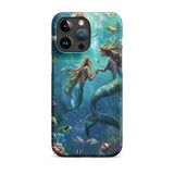 Enchanting Mermaids iPhone Case - Premium Protection with Artistic Design